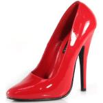 Røde Higher Heels Højhælede støvler Størrelse 41 til Damer 