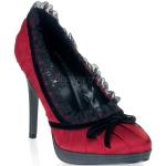 Røde Higher Heels Højhælede sko i Satin Størrelse 35 til Damer 