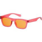 Røde Polaroid Eyewear Polariserede solbriller Størrelse XL til Herrer på udsalg 