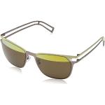 Brune Neymar Police Spejleffekt solbriller Størrelse XL til Herrer 