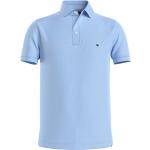 Blå Tommy Hilfiger Økologiske Bæredygtige Kortærmede polo shirts i Bomuld med korte ærmer Størrelse XL til Herrer 