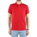 Røde Tommy Hilfiger Polo shirts Størrelse XXL til Herrer 