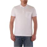 Hvide Diesel Sommer Polo shirts Størrelse XL til Herrer på udsalg 