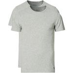 Grå POLO RALPH LAUREN Kortærmede t-shirts i Bomuld Størrelse XL 2 stk til Herrer 