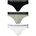 Polo Ralph Lauren 3-Pack Low Rise Brief Black/White/Grey