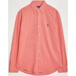 Pinke POLO RALPH LAUREN Langærmede skjorter i Bomuld Størrelse XL til Herrer på udsalg 