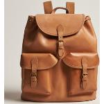 Polo Ralph Lauren Heritage Leather Backpack Tan