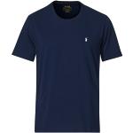 Blå POLO RALPH LAUREN T-shirts med rund hals i Bomuld med korte ærmer Størrelse XL til Herrer 