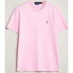 Pinke POLO RALPH LAUREN T-shirts med rund hals i Bomuld med rund udskæring med korte ærmer Størrelse XL til Herrer 