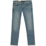 Blå POLO RALPH LAUREN Slim jeans Størrelse XL med Stretch til Herrer 