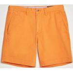 Tailored Slim Fit Shorts Optic Orange