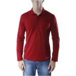 Røde Armani Jeans Polo shirts Størrelse XL til Herrer 