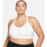 Hvide Nike Plus size lingeri i Mesh Plus size til Damer på udsalg 