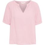 Pinke PART TWO Bluser med korte ærmer Størrelse 3 XL til Damer på udsalg 