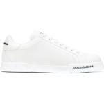 Hvide Dolce & Gabbana Herresneakers Med snøre Størrelse 42.5 