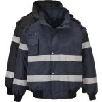Blå Vandtætte Portwest Bomber jakker i Polyester Størrelse XL Foret til Herrer på udsalg 
