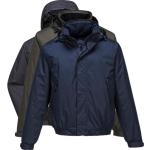 Blå Vandtætte Vindtætte  Portwest Bomber jakker i Polyester Størrelse XL til Herrer på udsalg 