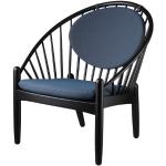 Mørkeblå Mid-century modern FDB Lænestole på udsalg 