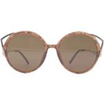 Brune Dior Retro solbriller Størrelse XL til Damer 