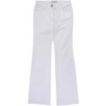 Hvide Flared Saint Laurent Paris Lavtaljede jeans i Bomuld Størrelse XL til Damer 