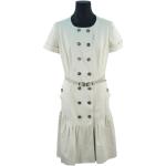 Beige Burberry Vintage kjoler i Bomuld Størrelse XL til Damer 