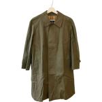 Grønne Vintage Burberry Trench coats i Bomuld Størrelse XL til Damer på udsalg 