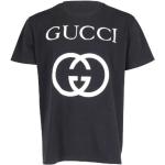 Sorte Vintage Gucci Vintage t-shirts i Bomuld med korte ærmer Størrelse XL til Damer 