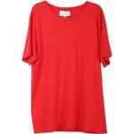Røde Vintage Gucci Vintage t-shirts i Bomuld med rund udskæring med korte ærmer Størrelse XL til Damer 