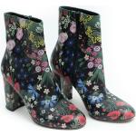 Vintage Damestøvler Størrelse 35 med Blomstermønster 