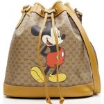 Brune Vintage Disney Gucci Bucket bags i Læder til Damer 