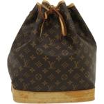 Brune Vintage Louis Vuitton Bucket bags i Læder til Damer 