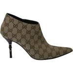 Brune Vintage Gucci Ankelstøvler Størrelse 37 til Damer 