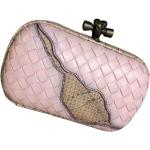 Pinke Vintage BOTTEGA VENETA Clutches i Læder til Damer 