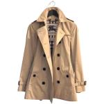 Brune Vintage Burberry Trench coats i Bomuld Størrelse XL til Damer 