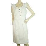 Hvide Knælange Burberry Vintage kjoler Størrelse XL til Damer 