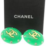Grønne Chanel Øreringe One size til Damer 