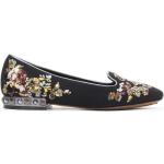 Sorte Vintage Dolce & Gabbana Loafers med Palietter Størrelse 35 til Damer 