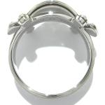 Grå Vintage Louis Vuitton Ringe i hvidguld i Sølv 18 Karat One size til Herrer på udsalg 