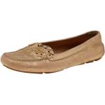 Gule Vintage Prada Loafers i Læder Størrelse 40 til Damer 
