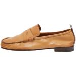 Brune Vintage Gucci Loafers i Læder Størrelse 44 til Herrer 