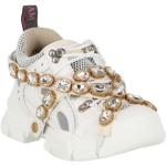 Hvide Gucci Chunky Sneakers i Læder Størrelse 36.5 til Damer på udsalg 
