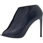 Blå Vintage Balenciaga Læderstøvler i Læder Størrelse 39 til Damer 