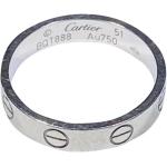 Grå Vintage Cartier Bryllups Ringe i hvidguld 18 Karat One size til Damer på udsalg 