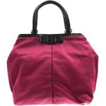Pinke Vintage Ferragamo Dametasker i Laklæder på udsalg 