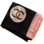 Sorte Vintage Chanel Sjaler Størrelse XL til Damer 