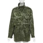 Armygrønne Vintage Alexander Wang Vinter Uldfrakker Størrelse XL med Camouflage til Damer 