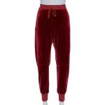 Røde Vintage Chloé Fløjlsbukser i Fløjl Størrelse XL til Damer 