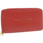 Røde Louis Vuitton Damepunge i Læder 