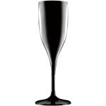 Sorte Santex Champagneglas 6 stk 