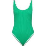 Premium Surf Cheeky Piece Sport Swimsuits Green Rip Curl